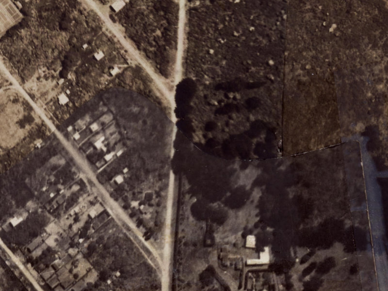 314 Bower Avenue from the air, 1925-1929