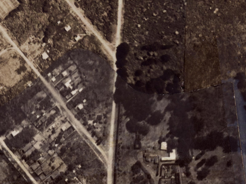 307 Bower Avenue from the air, 1925-1929