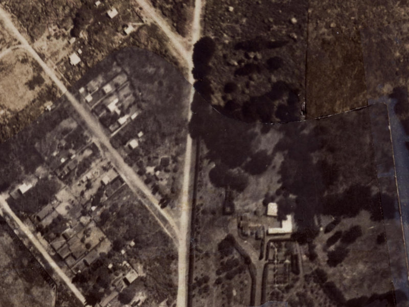 306 Bower Avenue from the air, 1925-1929