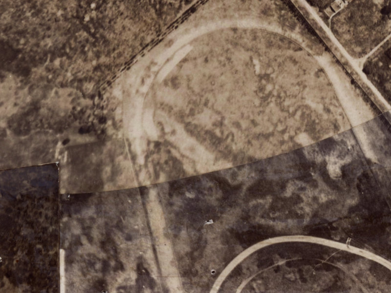 40 Ascot Avenue from the air, 1925-1929