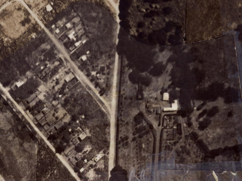298 Bower Avenue from the air, 1925-1929
