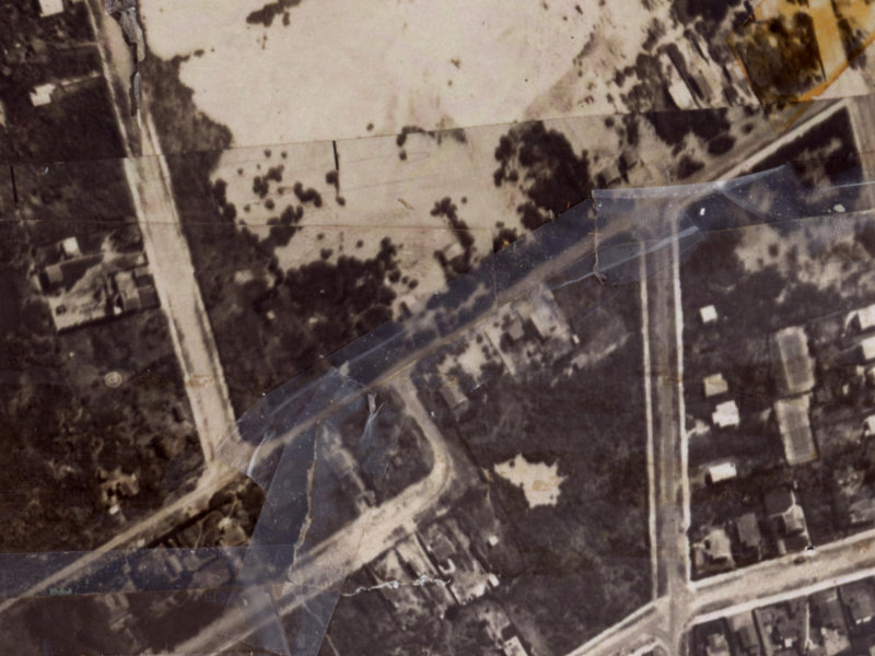 40 Pacific Road from the air, 1925-1929