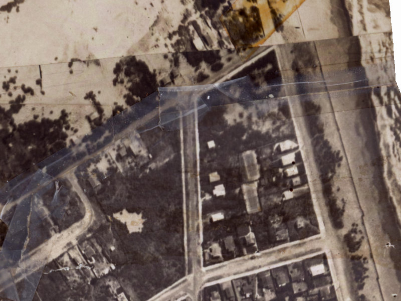 11a Jutland Street from the air, 1925-1929
