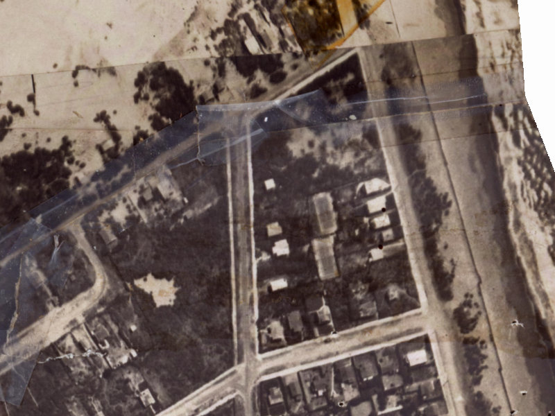 13 Jutland Street from the air, 1925-1929