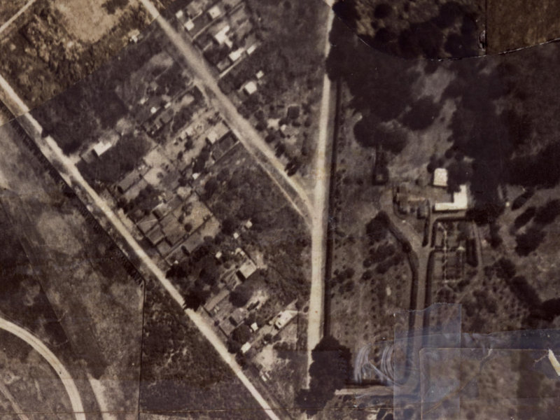 64 Flemington Avenue from the air, 1925-1929