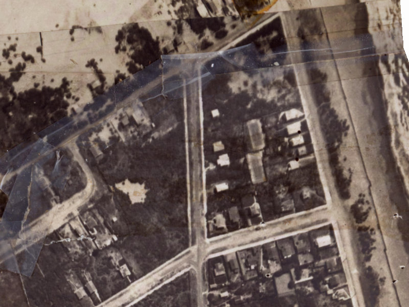 15 Jutland Street from the air, 1925-1929
