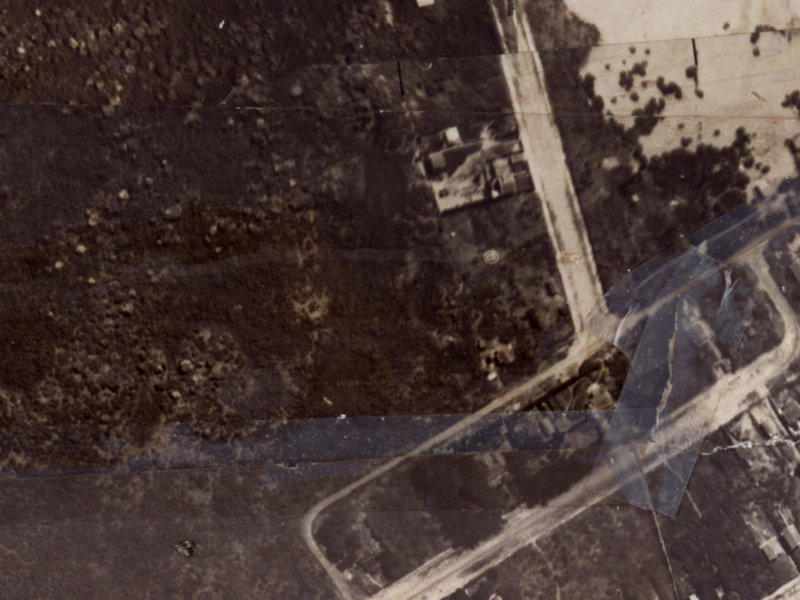 Effingham Street from the air, 1925-1929