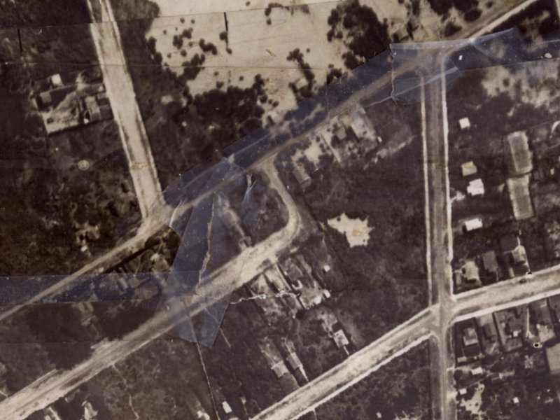 20 Tedder Avenue from the air, 1925-1929