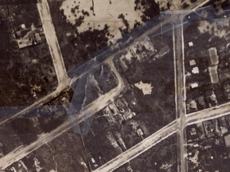 24 Tedder Avenue from the air, 1925-1929
