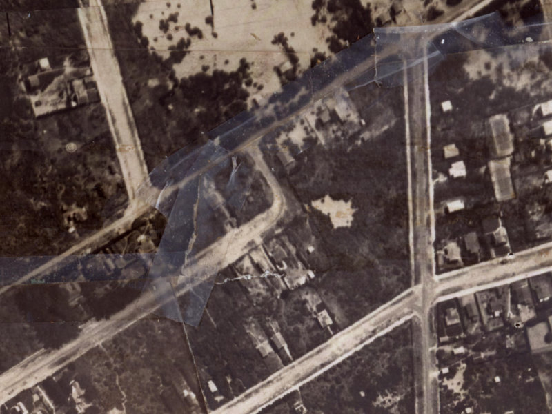22 Tedder Avenue from the air, 1925-1929