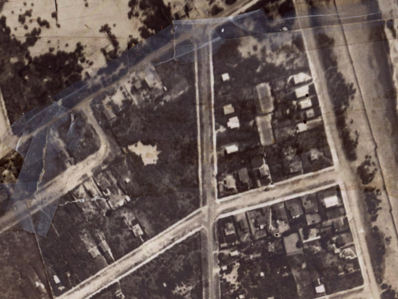 16 Jutland Street from the air, 1925-1929