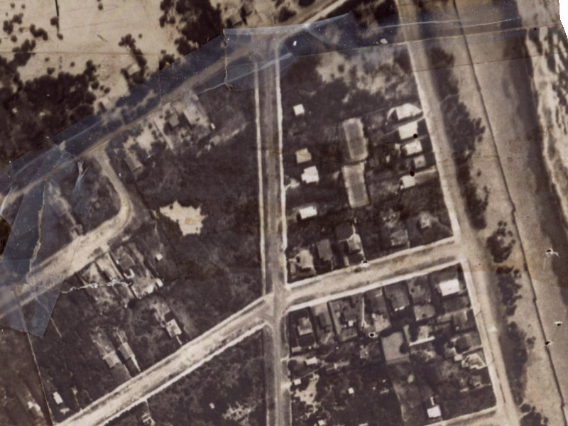 21 Jutland Street from the air, 1925-1929
