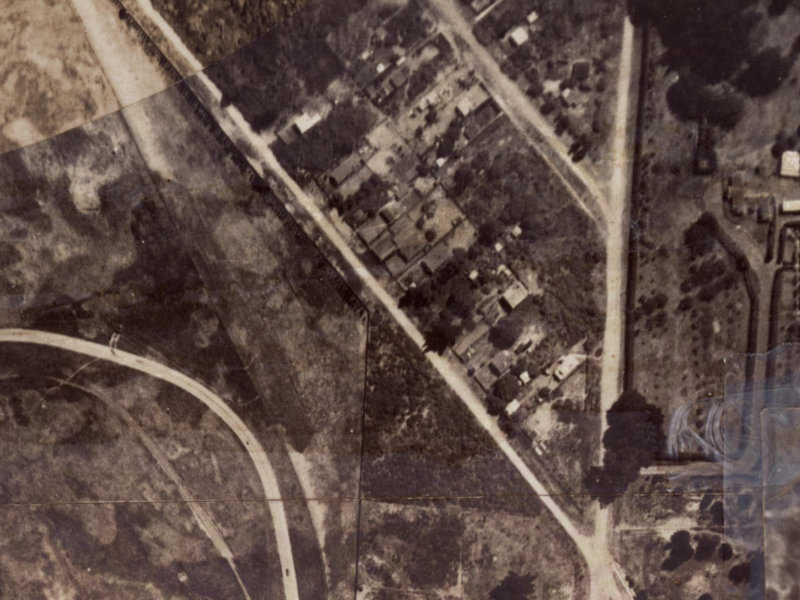 81 Ascot Avenue from the air, 1925-1929
