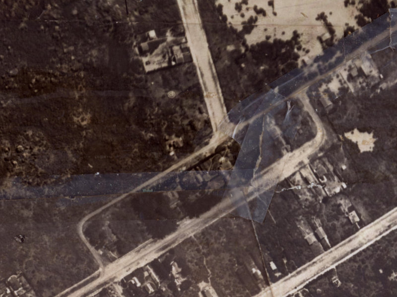 62–84 Pacific Road from the air, 1925-1929