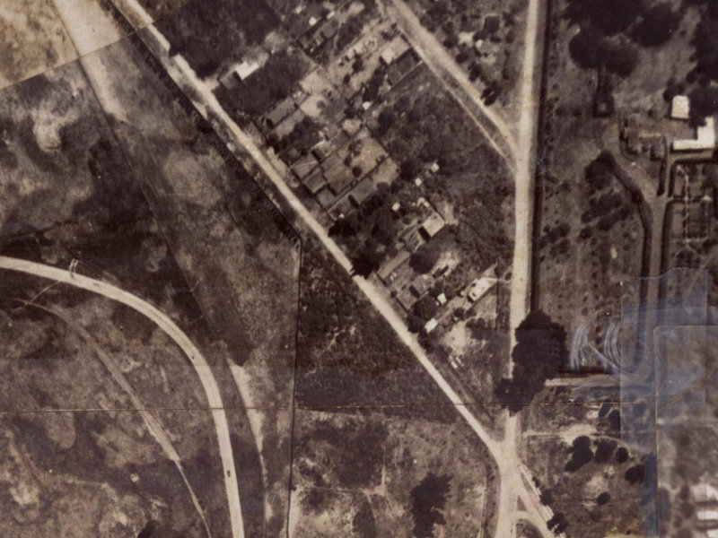 85 Ascot Avenue from the air, 1925-1929