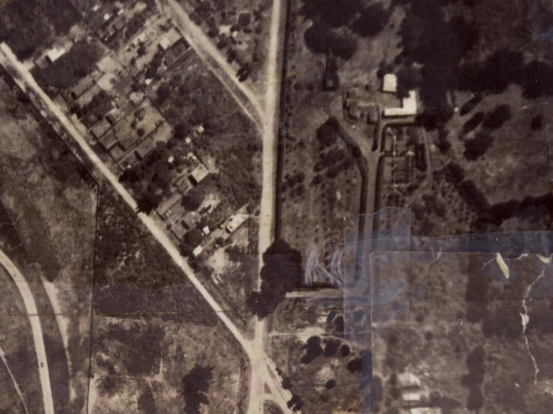 268 Bower Avenue from the air, 1925-1929