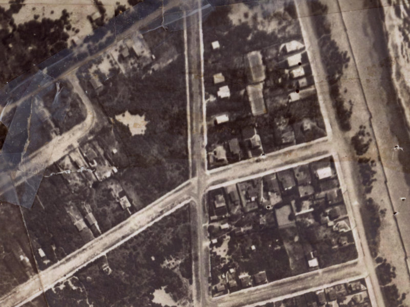 29 Jutland Street from the air, 1925-1929
