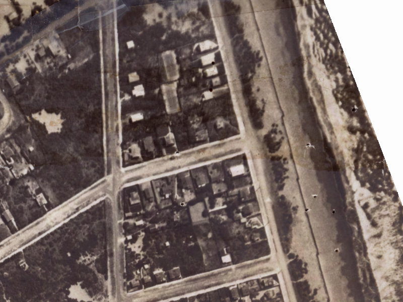 8 Effingham Street from the air, 1925-1929