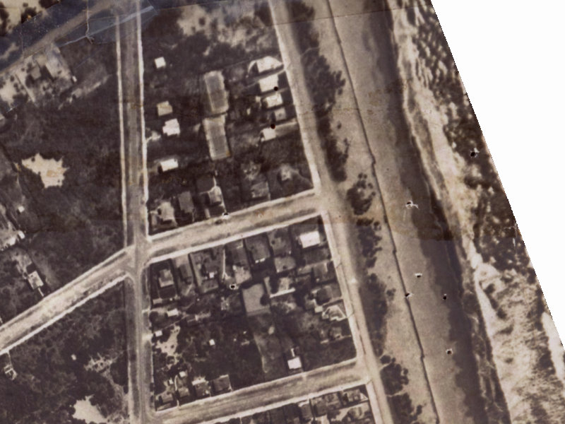 7-8 Effingham Street from the air, 1925-1929
