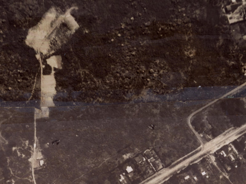3-7 Endeavour Street from the air, 1925-1929