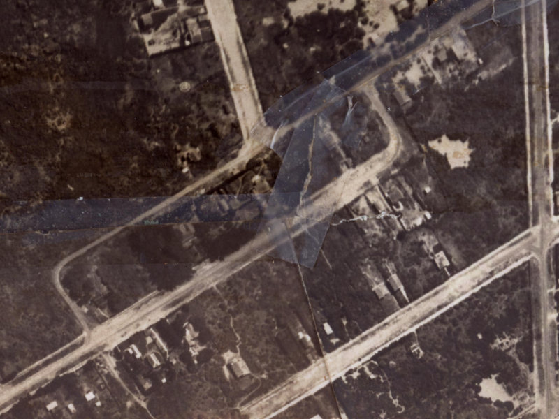 42 Tedder Avenue from the air, 1925-1929