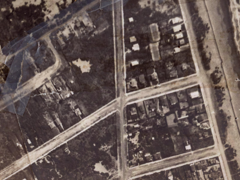 18 Jutland Street from the air, 1925-1929