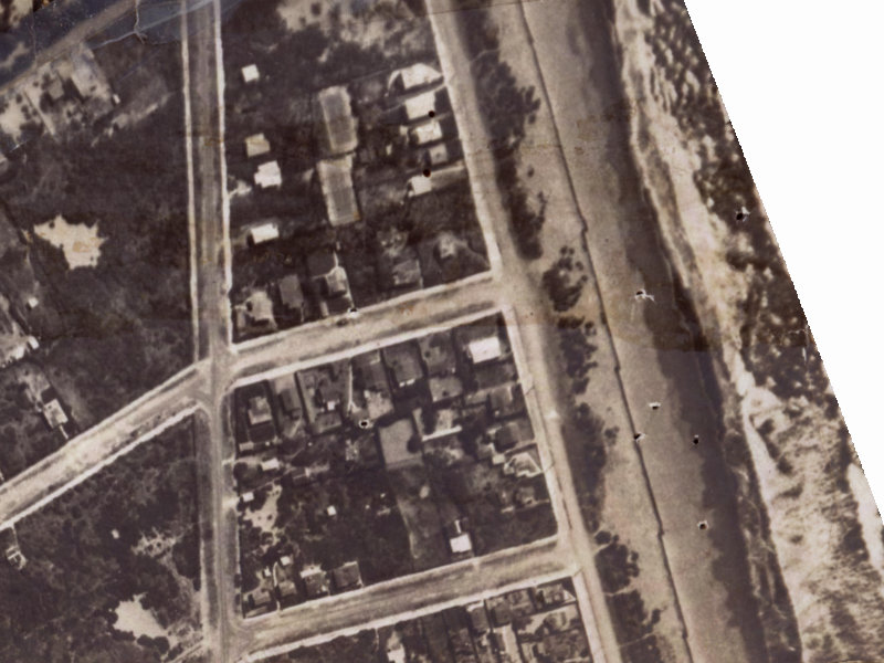 7 Effingham Street from the air, 1925-1929