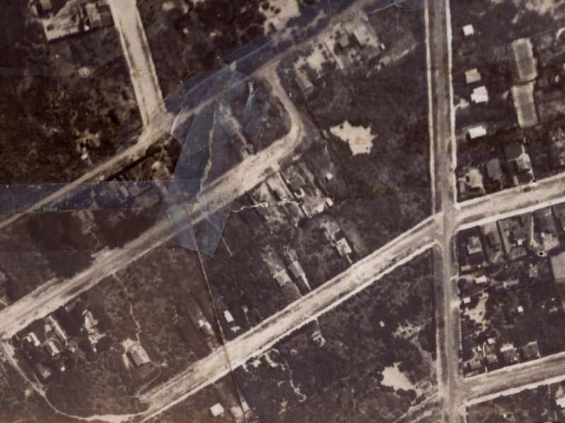 Broadpark Road from the air, 1925-1929