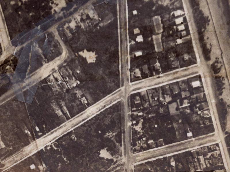 22 Jutland Street from the air, 1925-1929