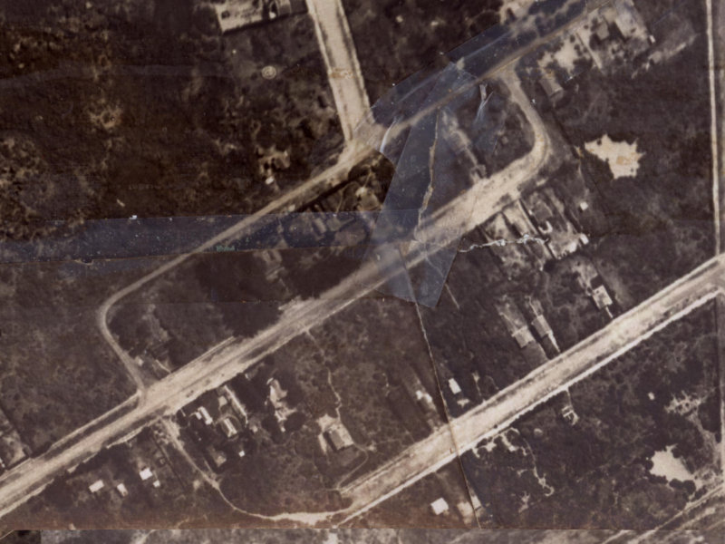 37-39 Tedder Avenue from the air, 1925-1929
