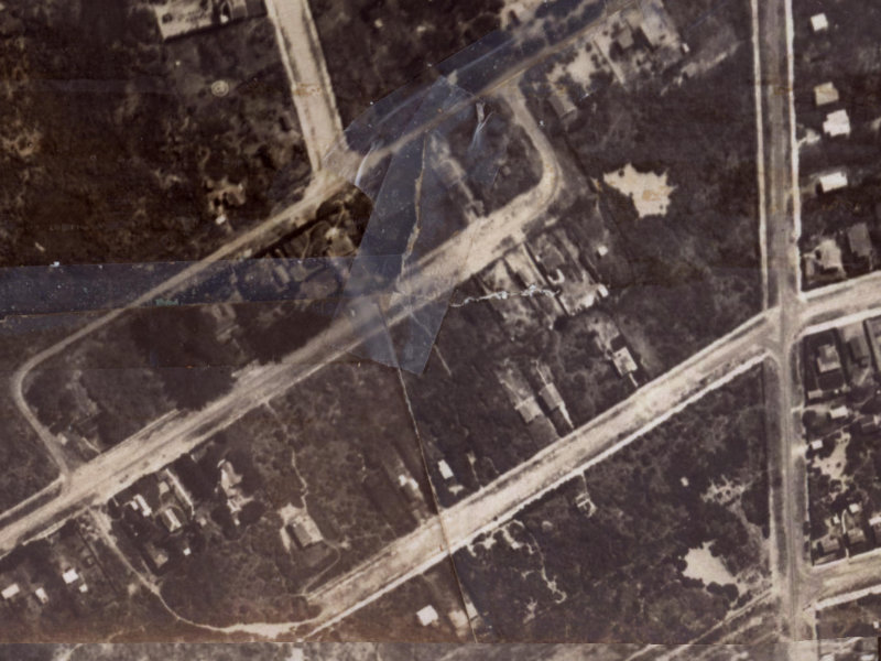 33 Tedder Avenue from the air, 1925-1929