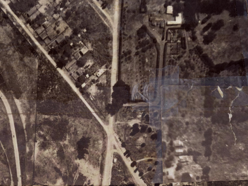 264 Bower Avenue from the air, 1925-1929