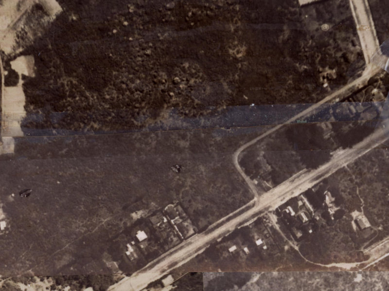 130 Pacific Road from the air, 1925-1929