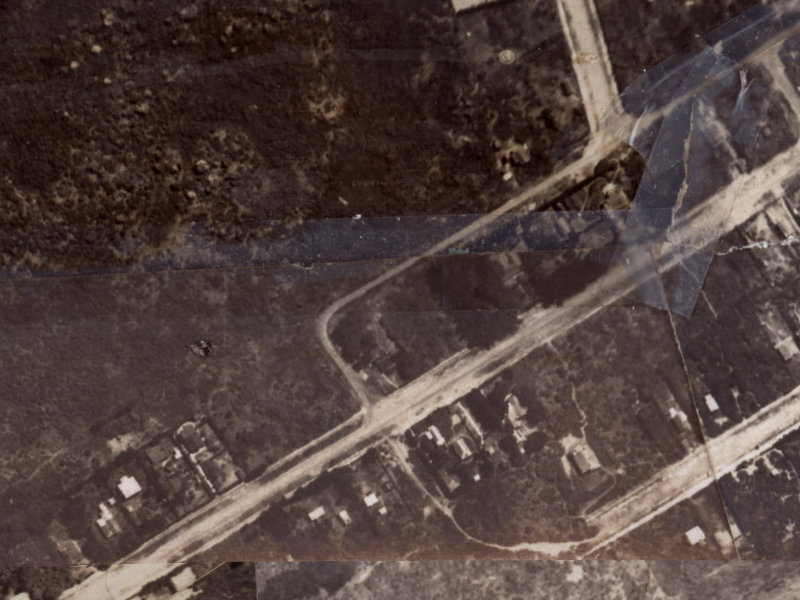 60 Tedder Avenue from the air, 1925-1929