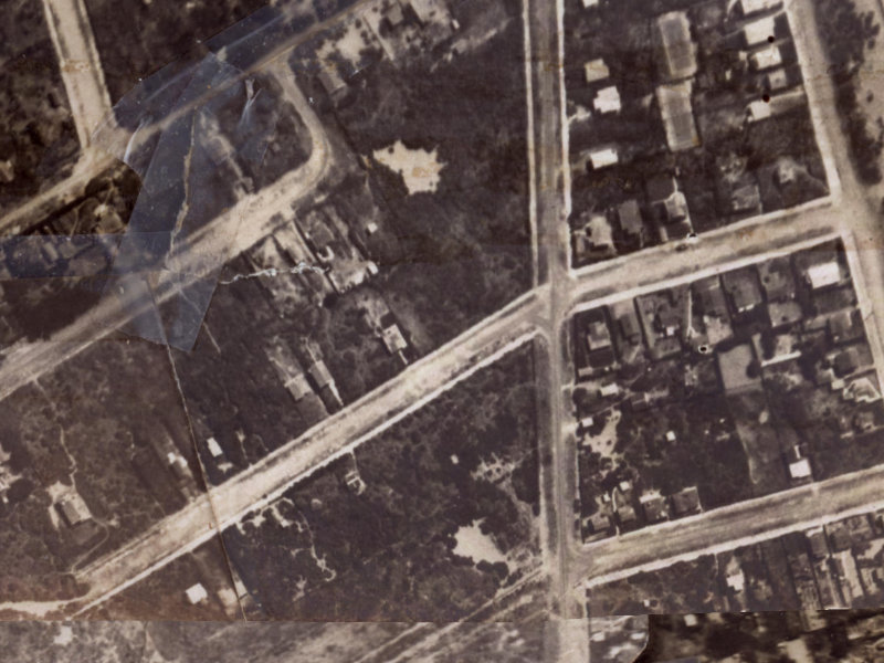 22-24 Effingham Street from the air, 1925-1929