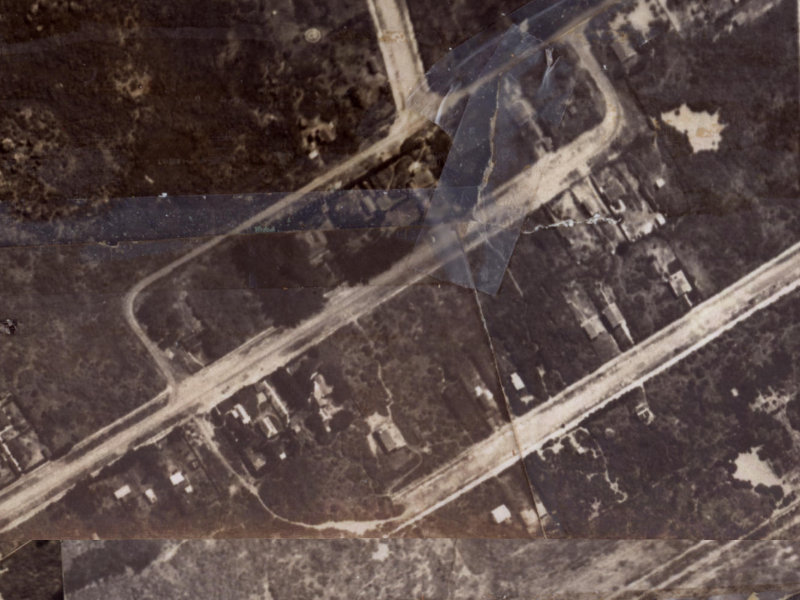43 Tedder Avenue from the air, 1925-1929