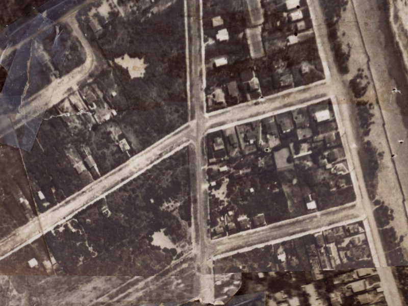 Jutland Street from the air, 1925-1929