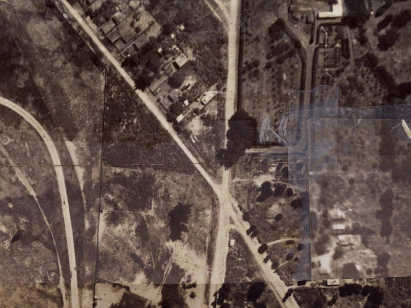 283A Bower Avenue from the air, 1925-1929