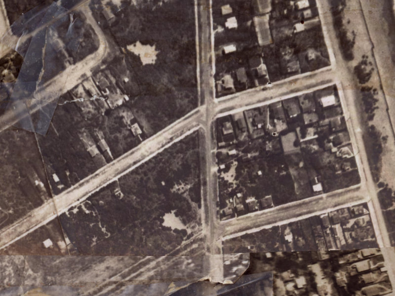 38 Jutland Street from the air, 1925-1929