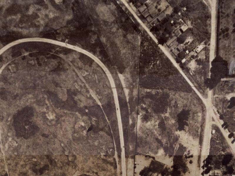86 Ascot Avenue from the air, 1925-1929