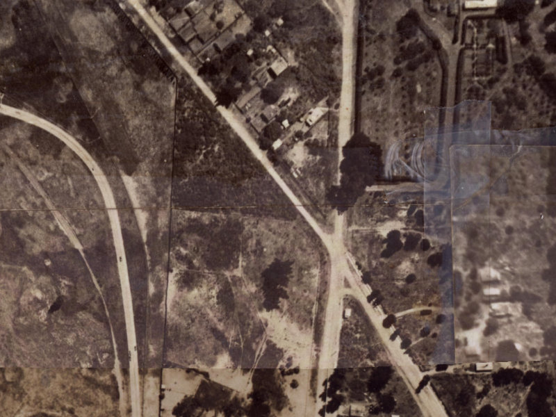 94 Ascot Avenue from the air, 1925-1929