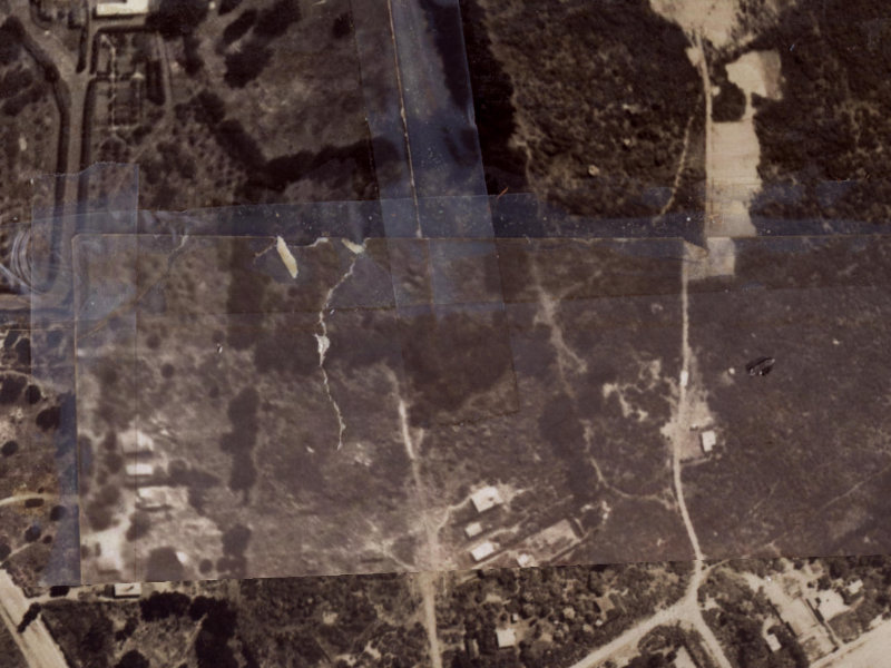 22 Woodgrove Avenue from the air, 1925-1929