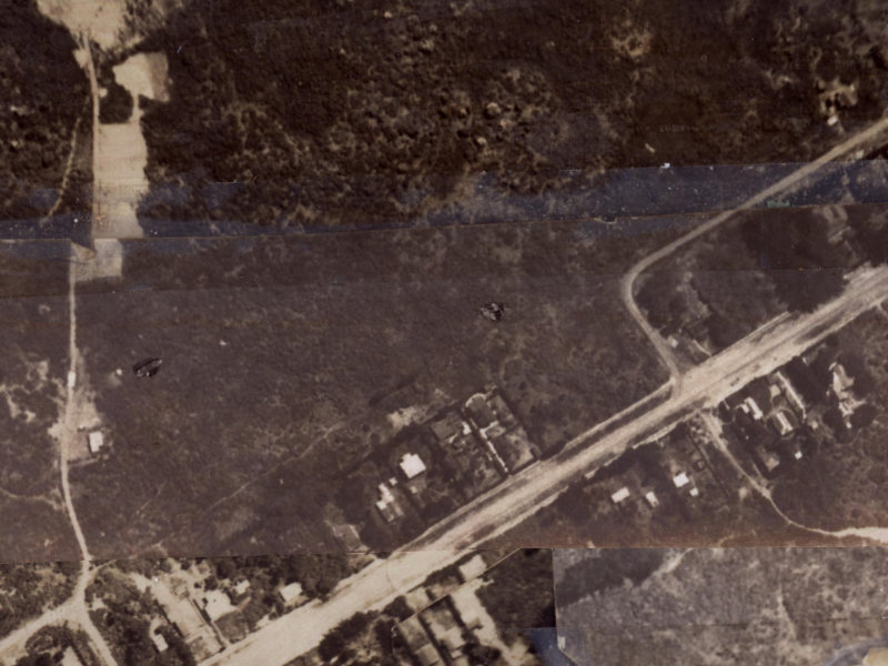 136 Pacific Road from the air, 1925-1929