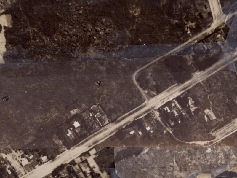 128 Pacific Road from the air, 1925-1929