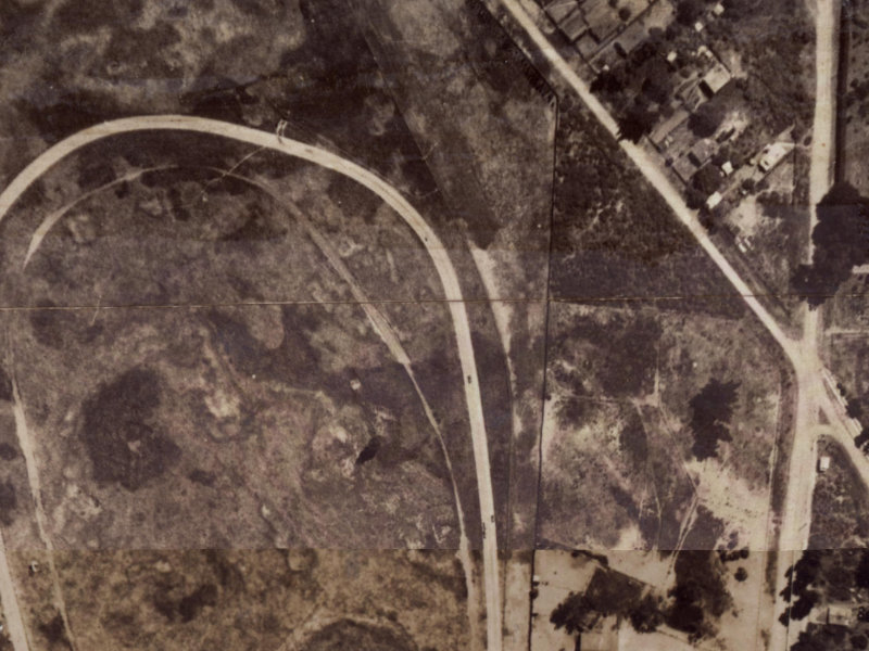88 Ascot Avenue from the air, 1925-1929