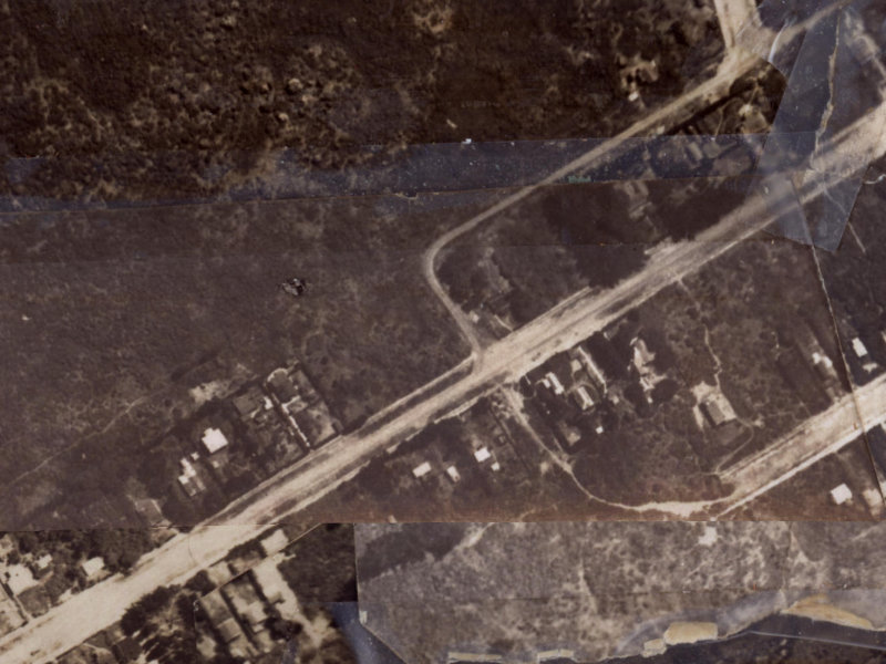 70 Tedder Avenue from the air, 1925-1929