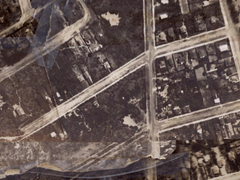 41 Effingham Street from the air, 1925-1929