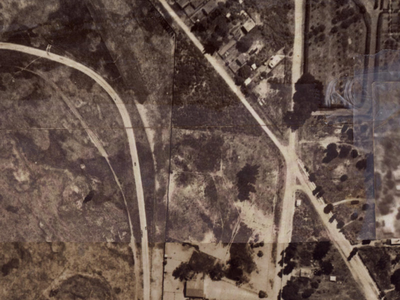 98A Ascot Avenue from the air, 1925-1929