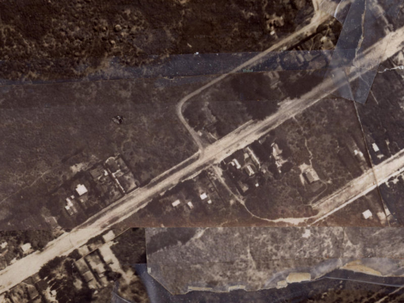 64 Tedder Avenue from the air, 1925-1929