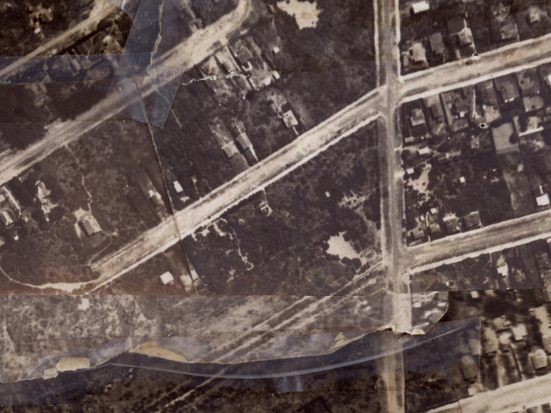 47 Effingham Street from the air, 1925-1929